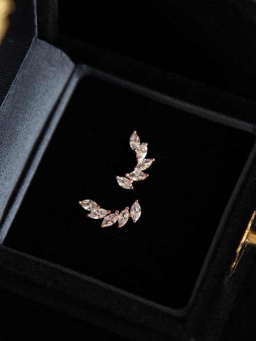 Leaf Stud Earring