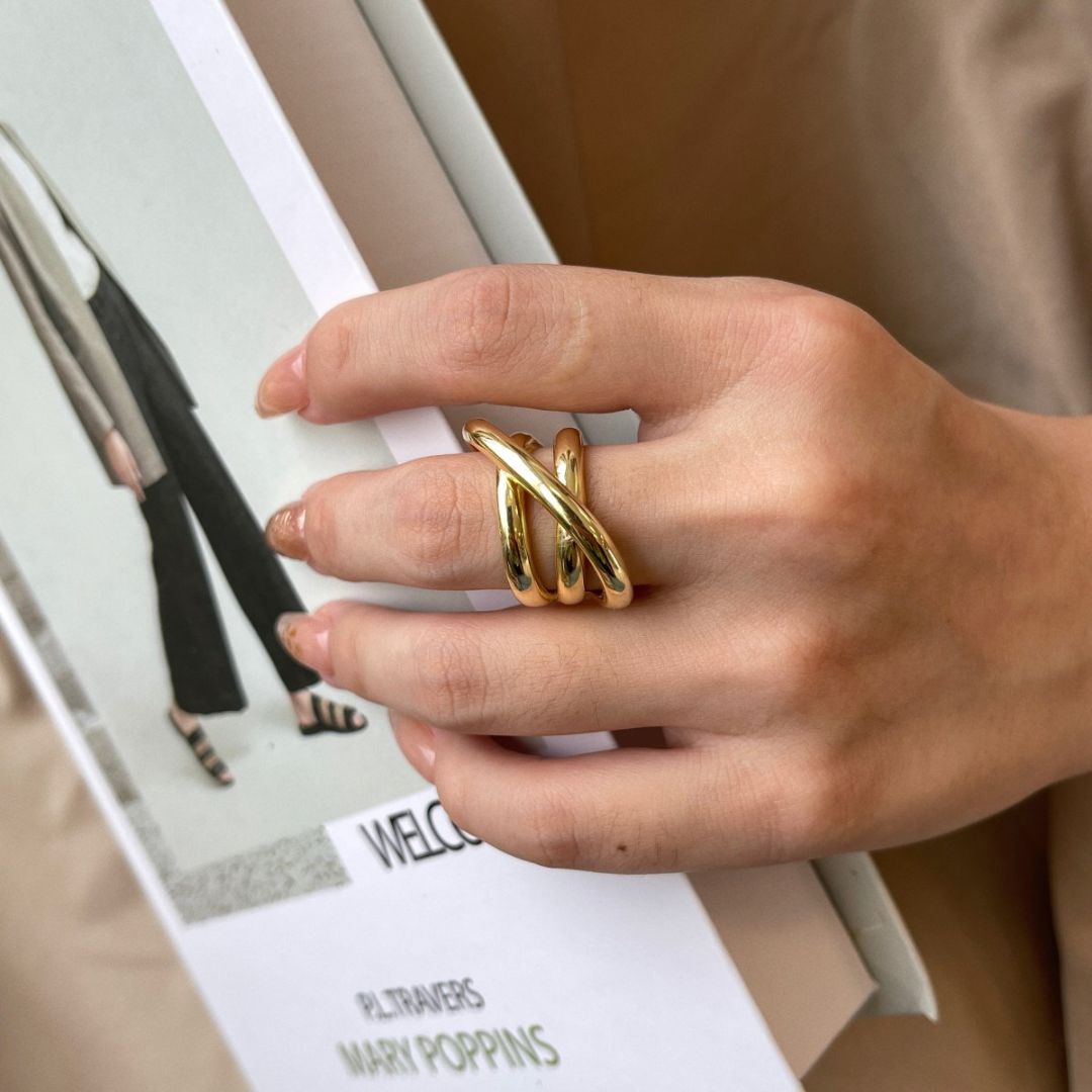 Twisted Gold Ring
