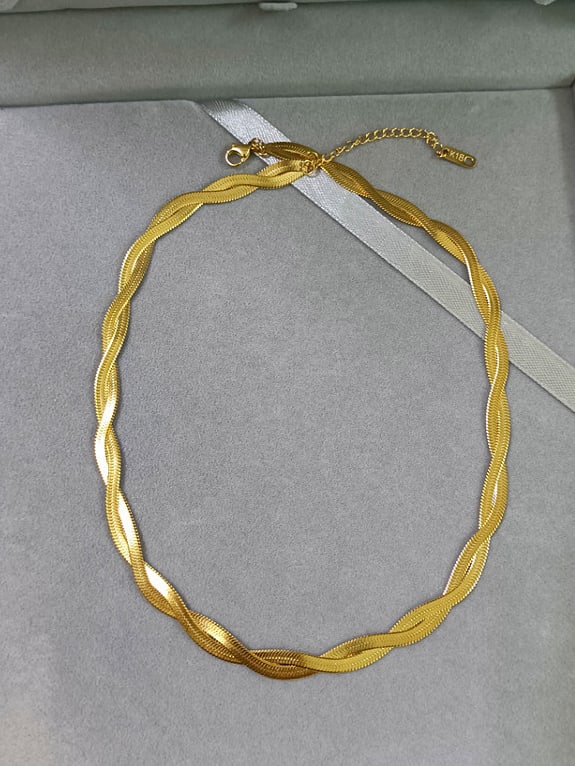 Twisted Snake Necklace
