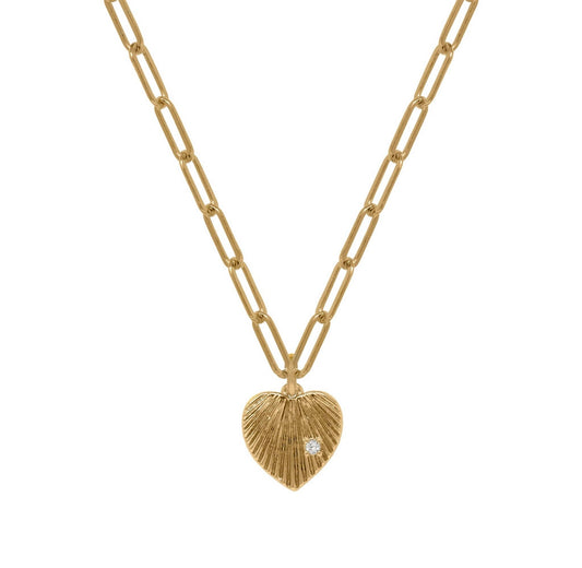 Heart Gold Filled Necklace